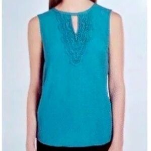 Grace Elements NWT  Tank with Crochet